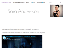 Tablet Screenshot of mixedpotato.com